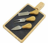 Slate Cheese Board with Utensils
