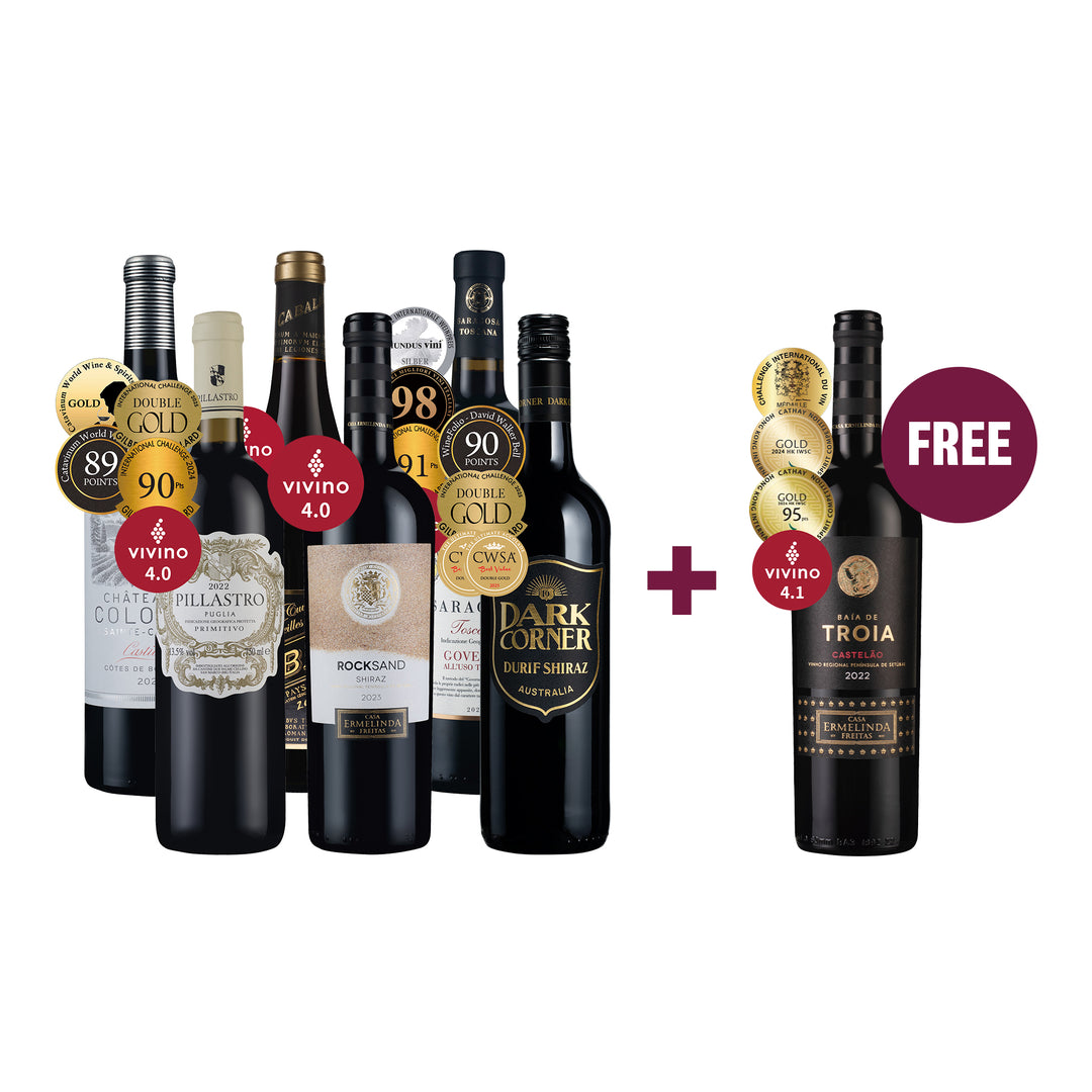 Most Re-Ordered Reds 6btl + 1 FREE