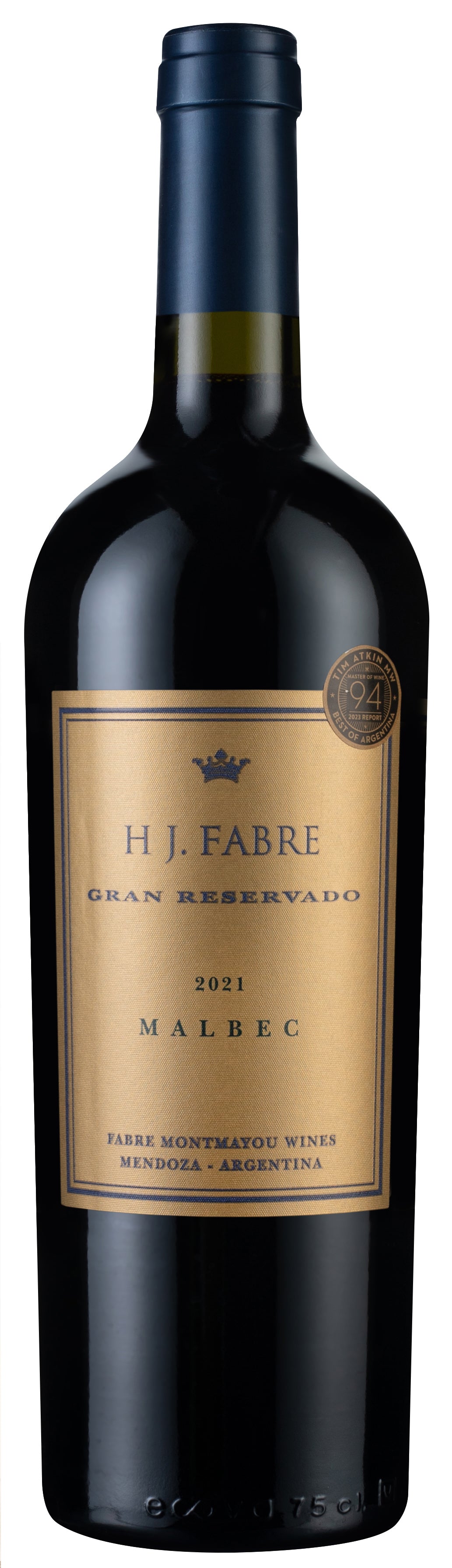 HJ Fabre Gran Reservado Malbec 2021