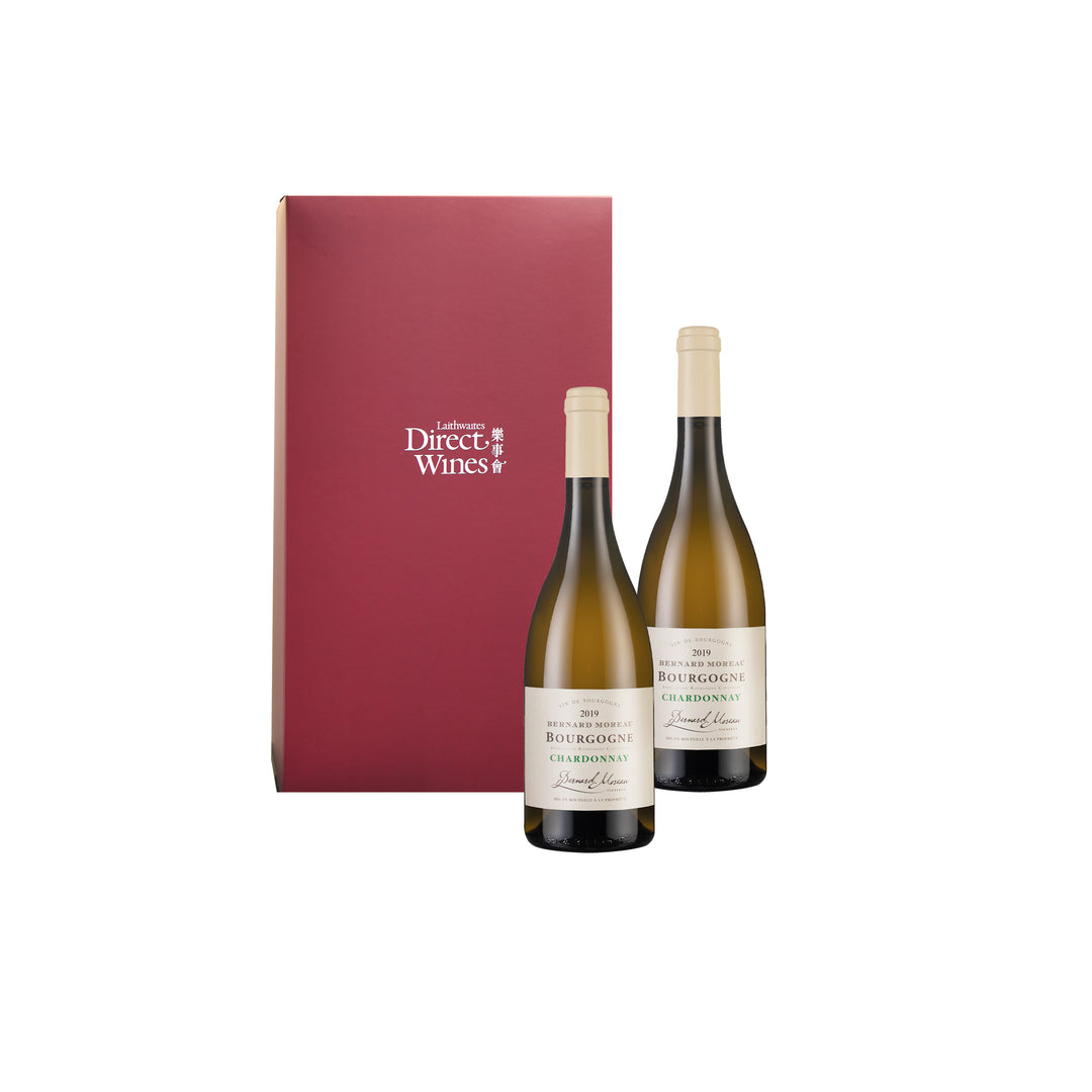 Domaine B. Moreau 勃根地夏多內 VV 2019 禮盒組 2 瓶