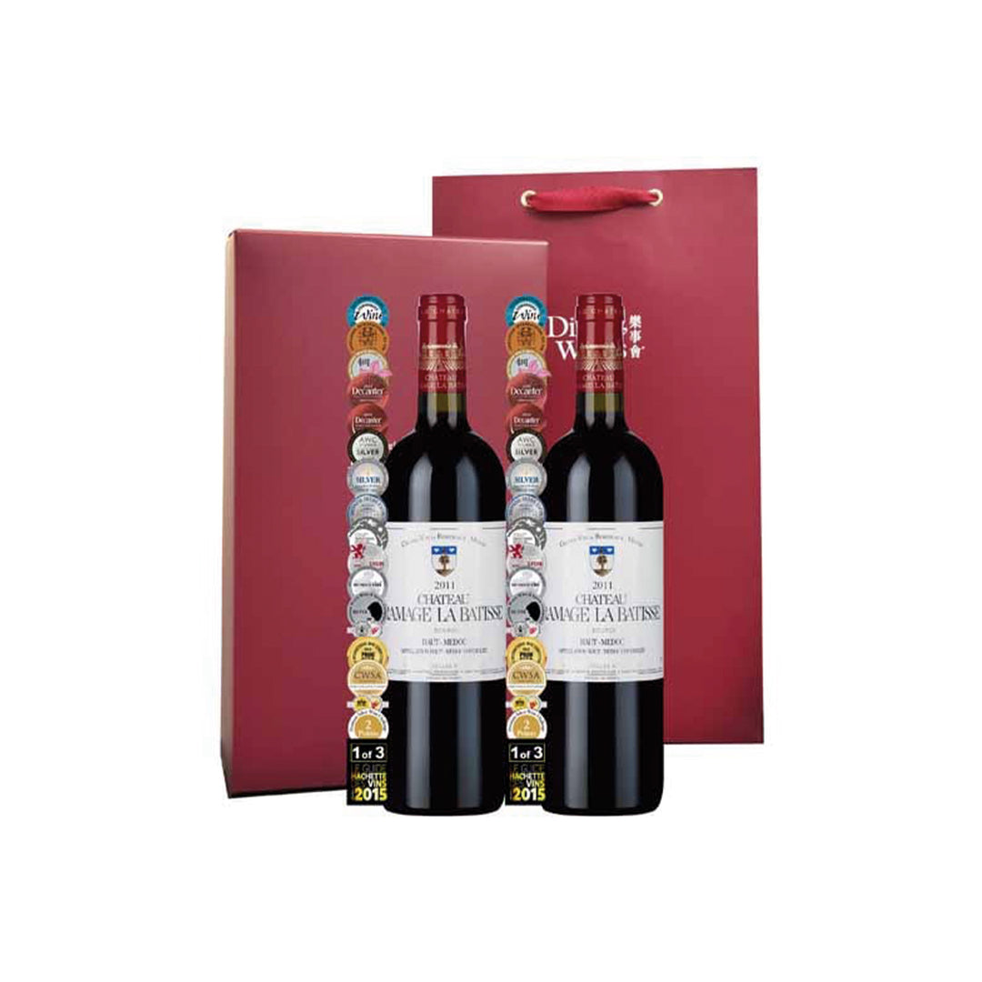 Château Ramage La Batisse 2011禮盒2支