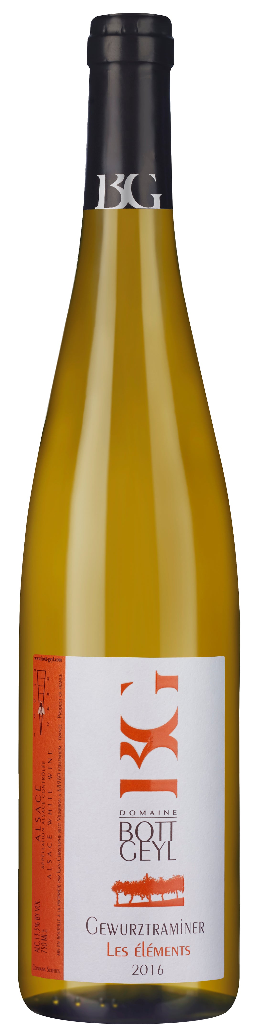 Domaine Bott-Geyl Organic Gewürztraminer Les Eléments 2016