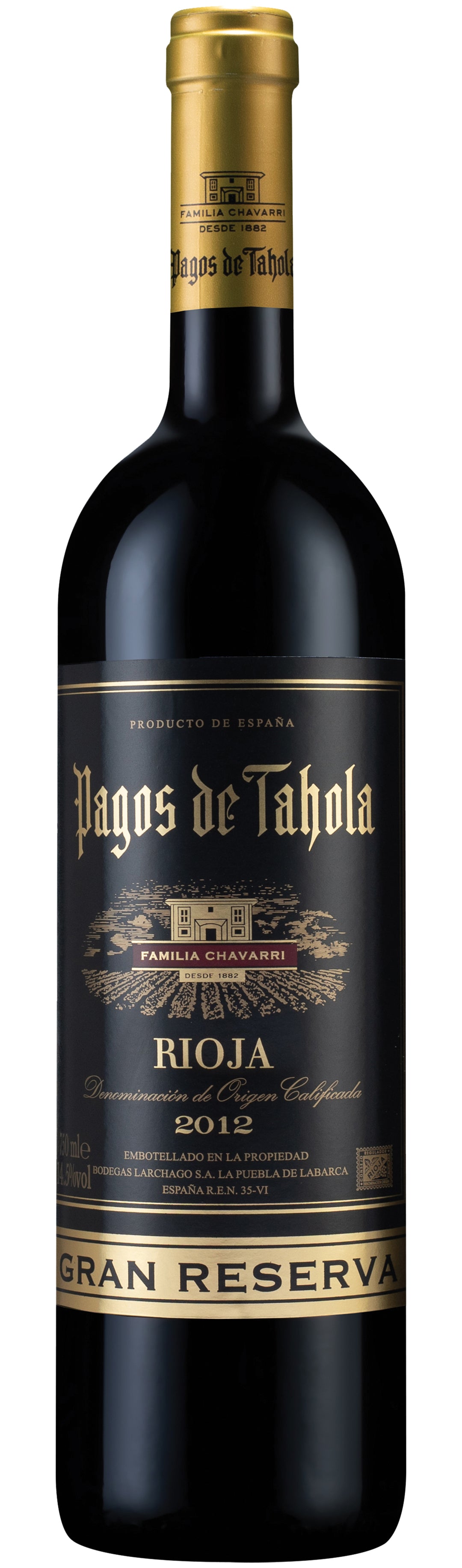 Pagos de Tahola Gran Reserva Rioja 2012