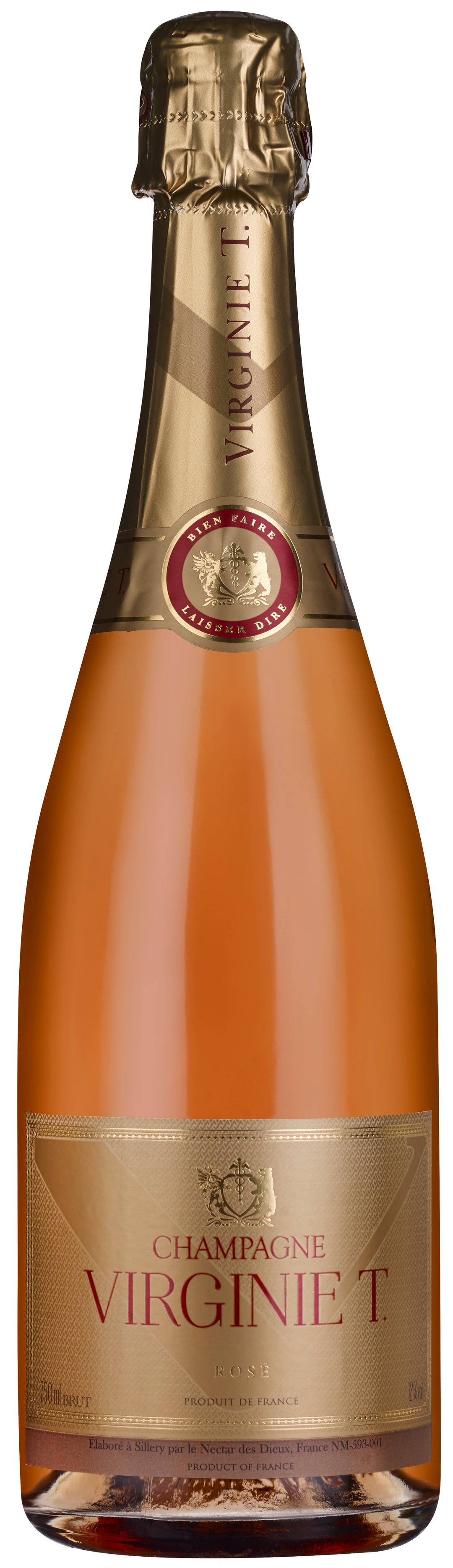 Virginie T Champagne Rosé NV