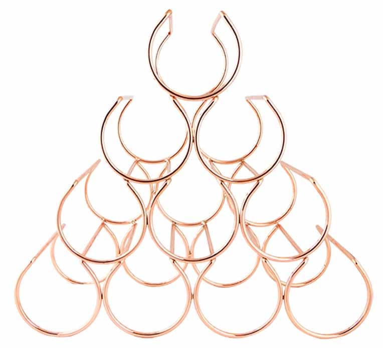 Copper Wine Rack