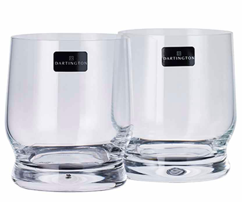 Dartington Rum Glass Pair