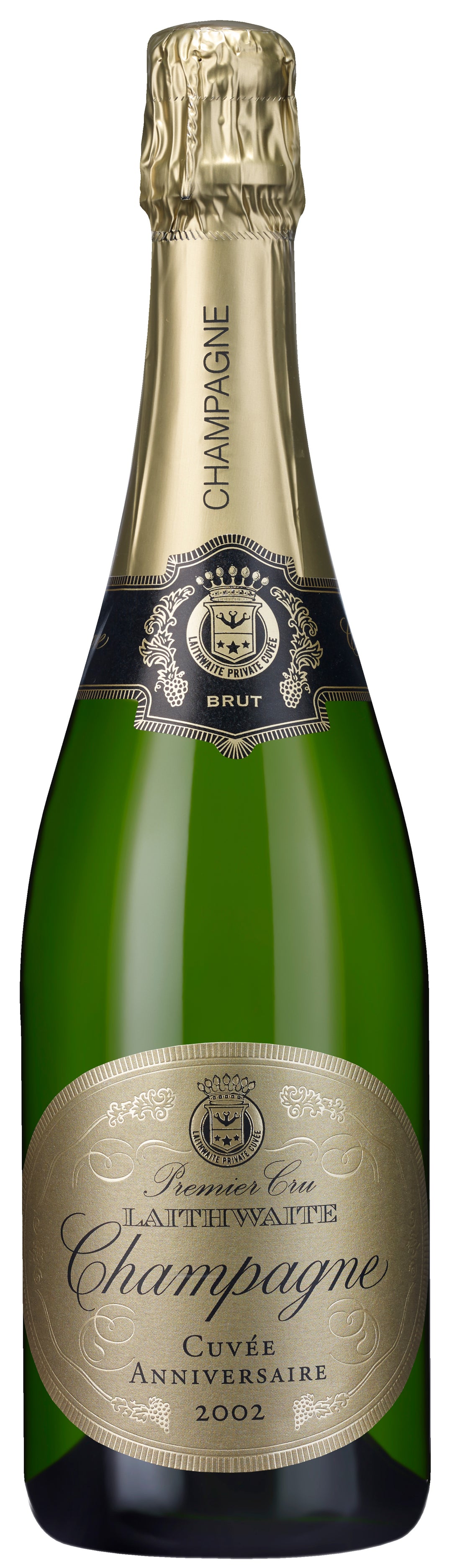 Laithwaite Champagne Cuvée Anniversaire Brut Premier Cru 50th 2002