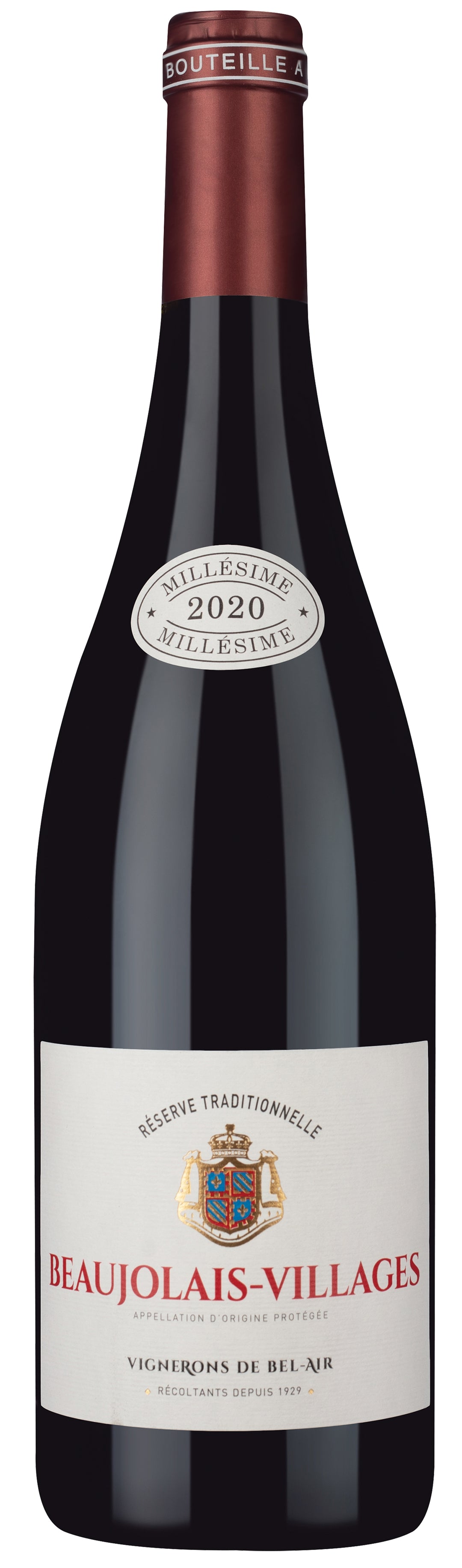 Vignerons de Bel Air Beaujolais Villages 2020