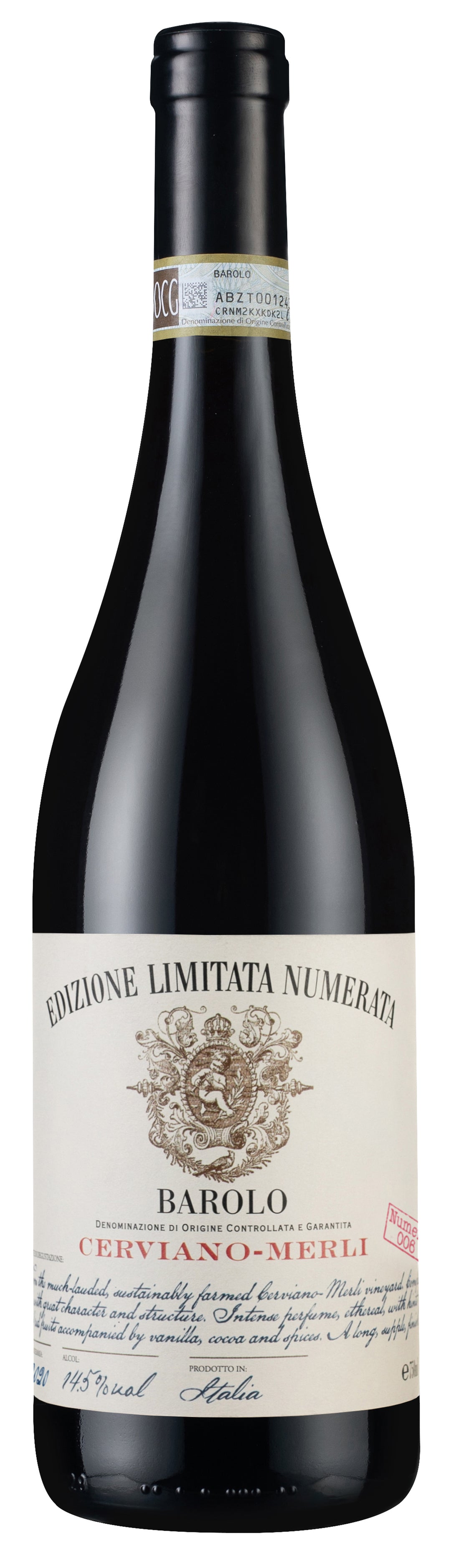 Edizione Limitata Numerata 6 Barolo 2020