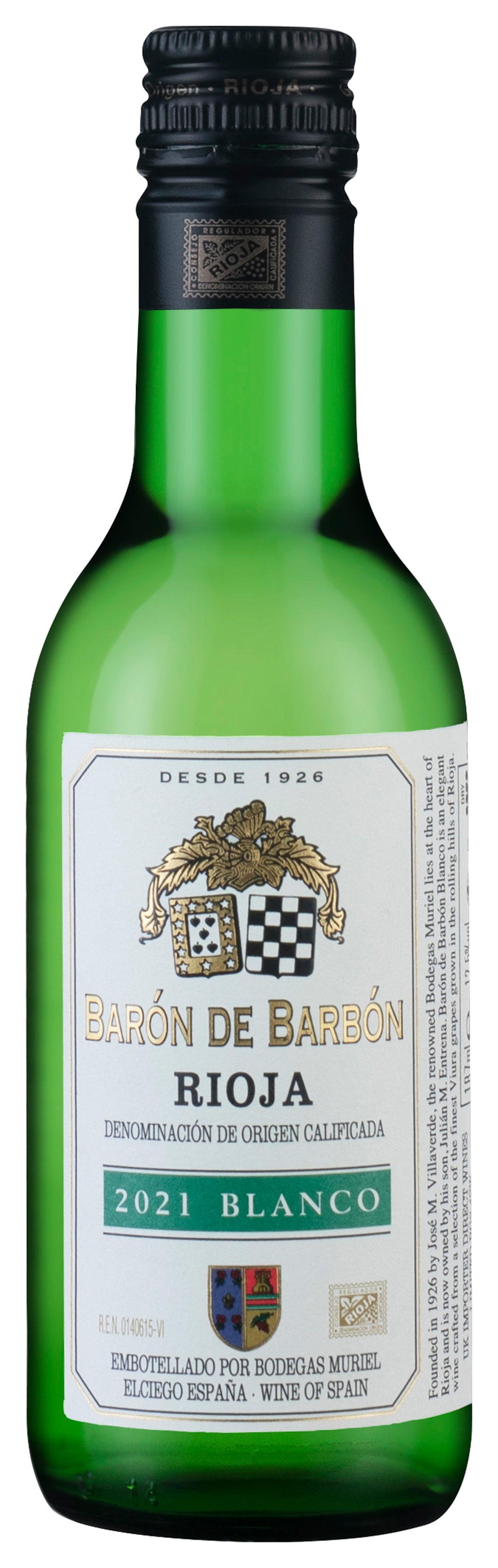 Barón de Barbón Blanco (187ml) 2021