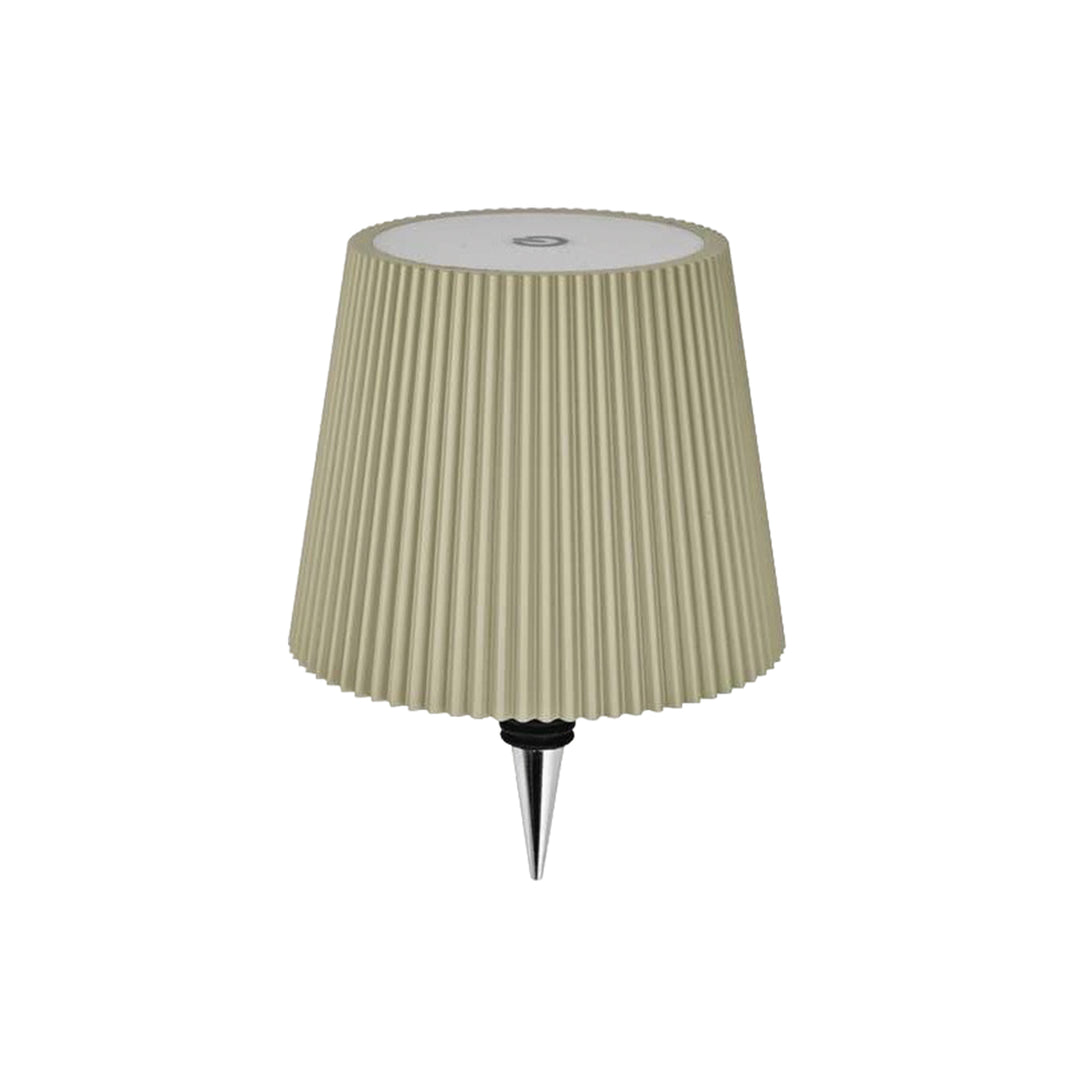 Cordless Bottle Lamp (Beige)