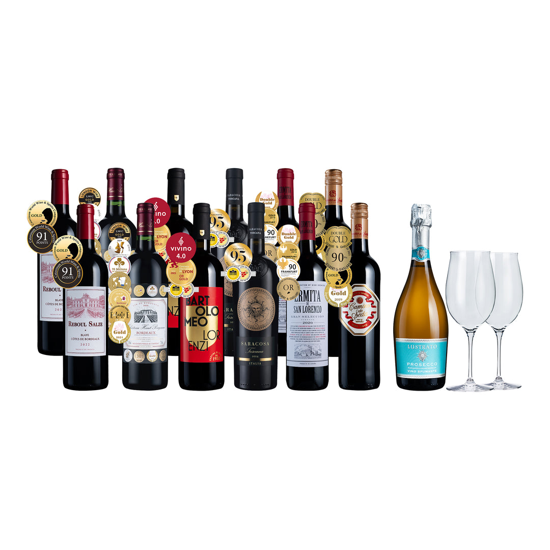 People’s Birthday Pure European Gold Dozen 12btl + 2 FREE GIFTS