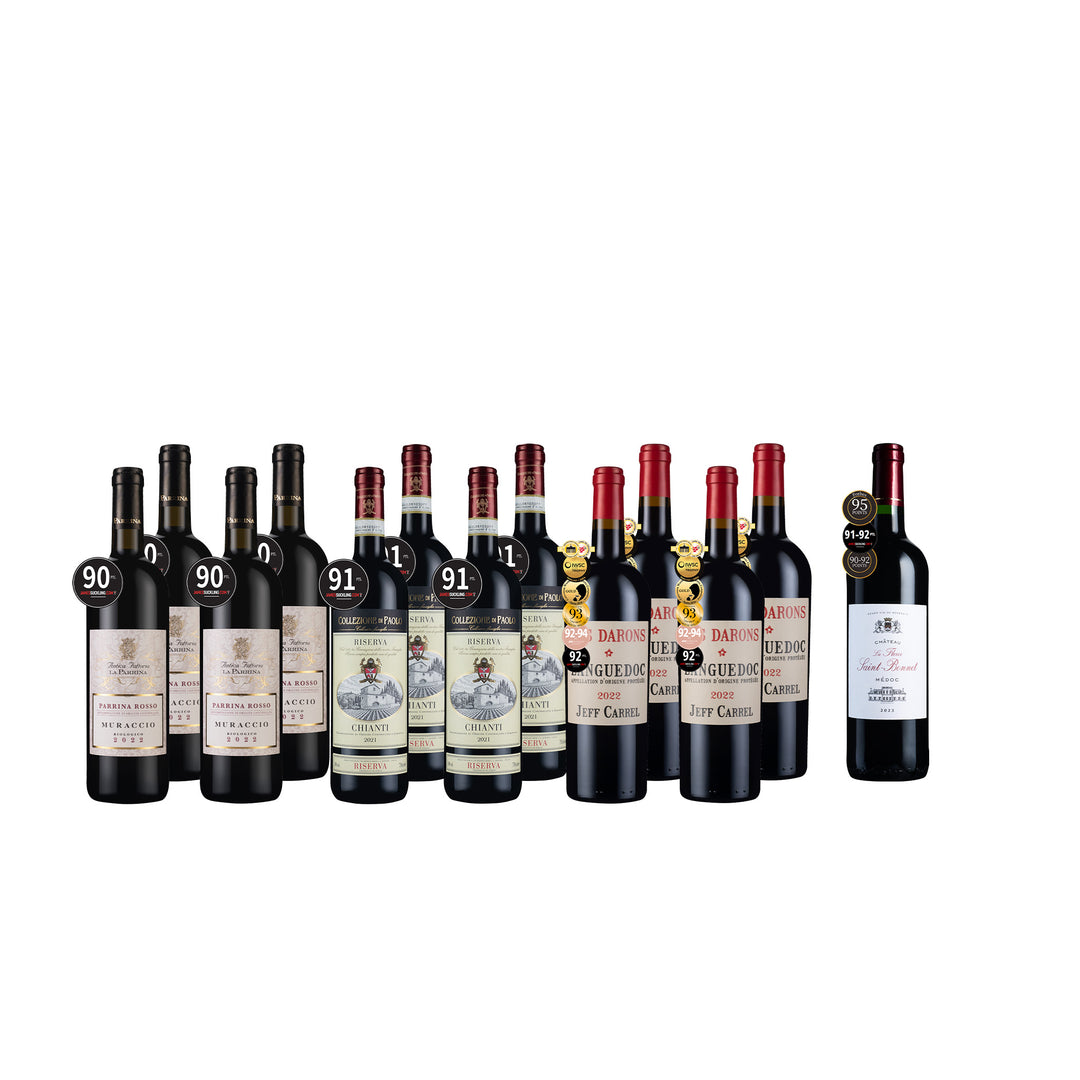 [DAY 1] James Suckling Rated Reds for CNY 12btl + 1 FREE