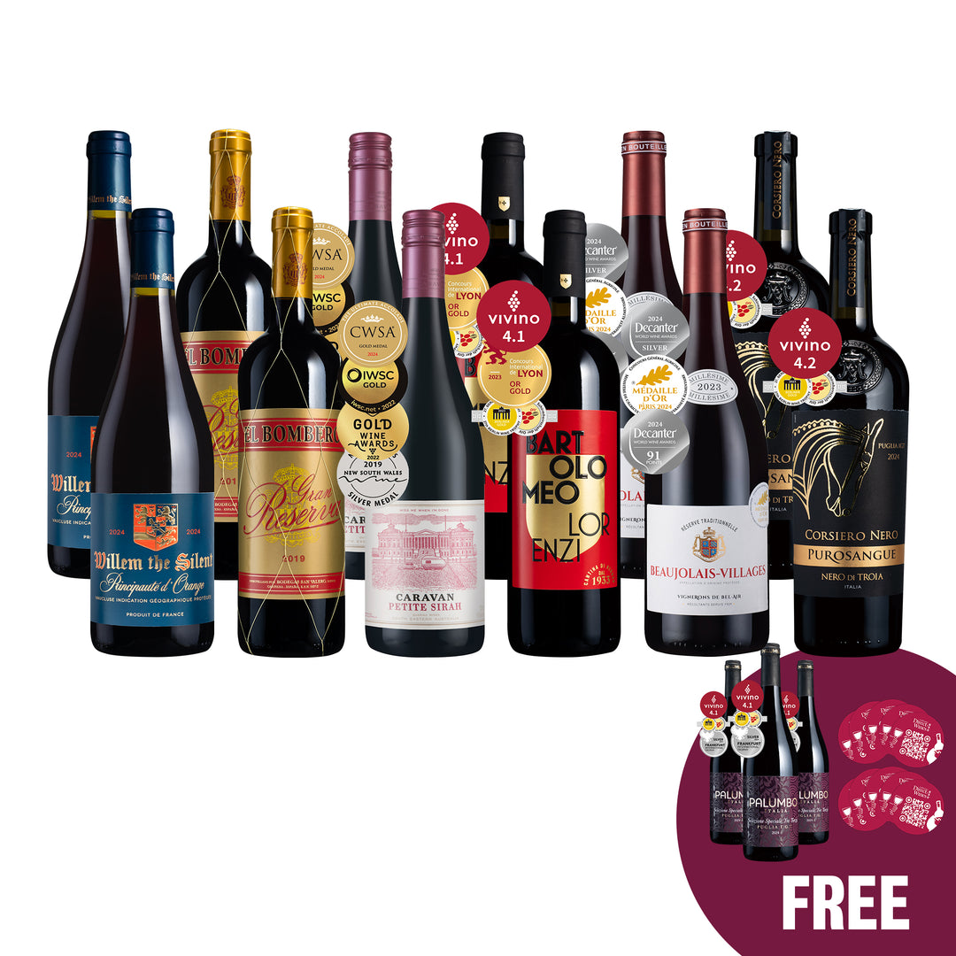 [FEB DM] Chairman’s Choice Reds Dozen 12btl + 2 FREE GIFTS