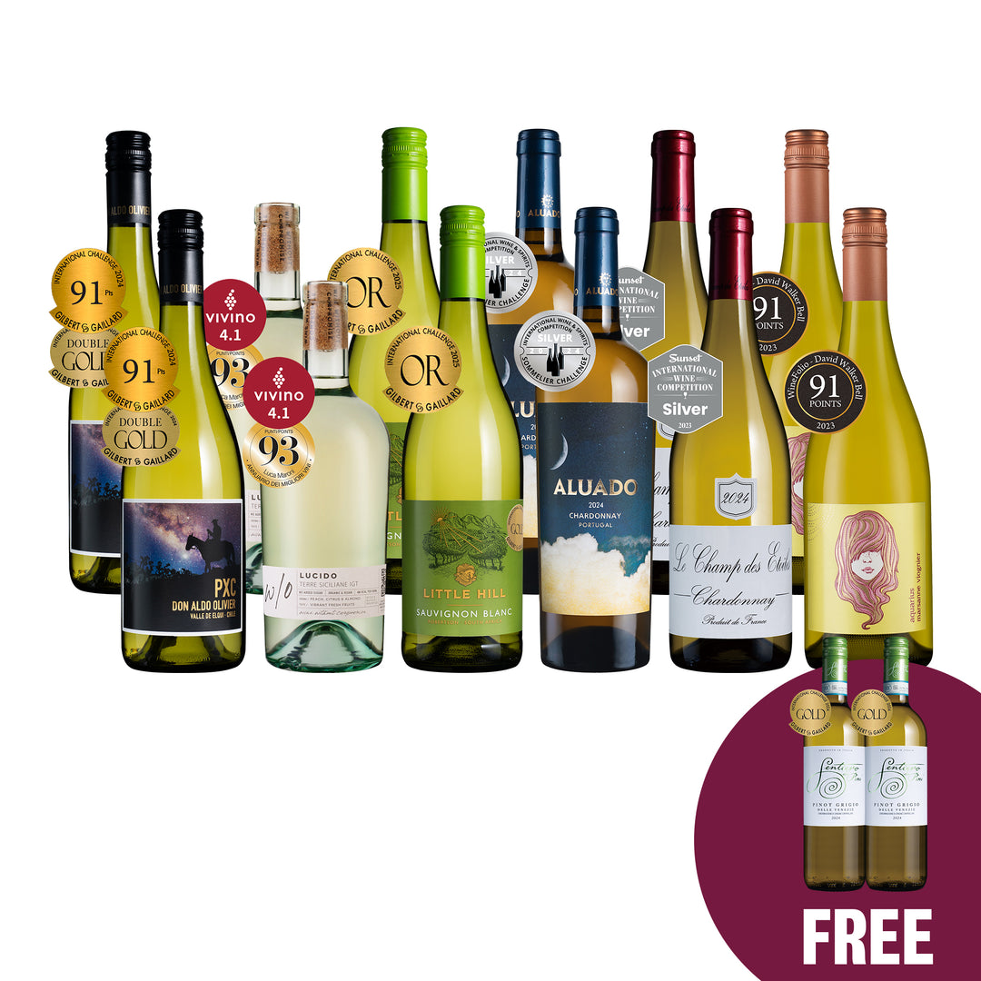 2.International Awarded Whites 12btl + 2 FREE Whites