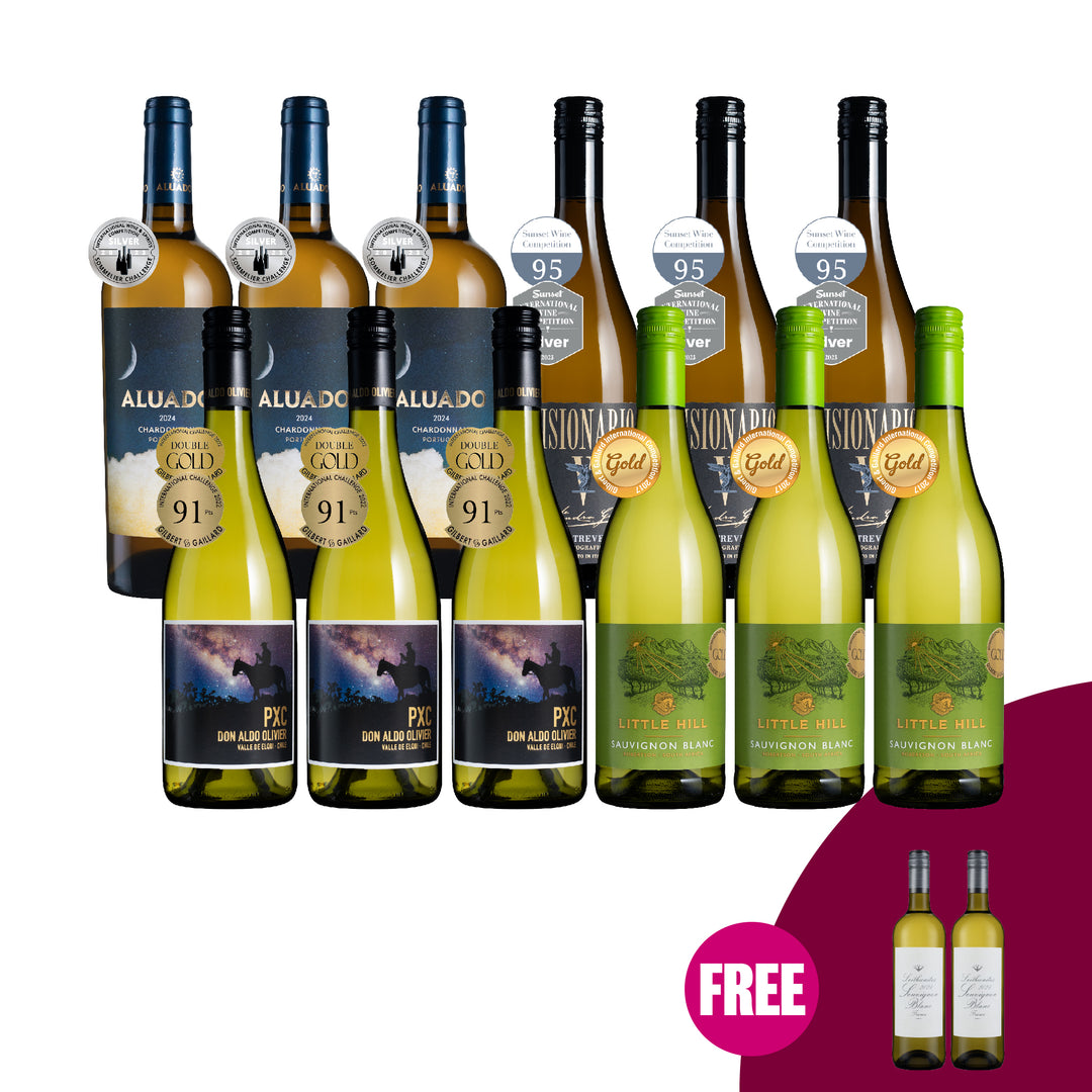 2.Awarded World Whites 12btl + 2 FREE Whites
