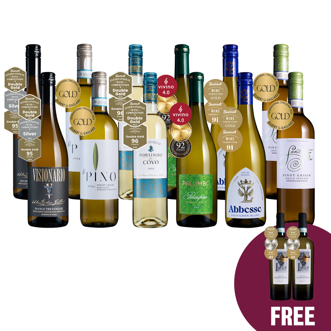 2.European Gold Whites 12btl + 2 FREE Whites