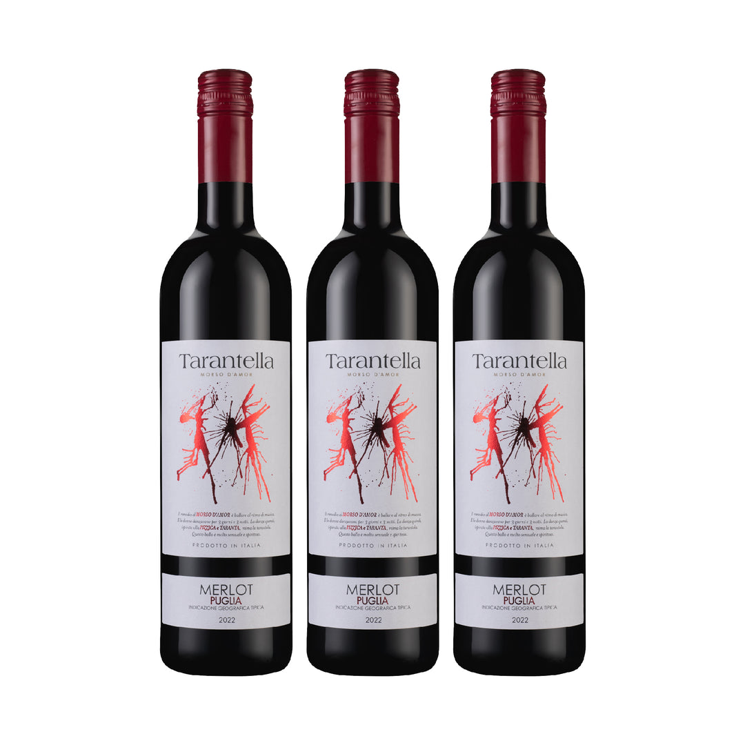 【加購】Tarantella Merlot Puglia 2022 3支