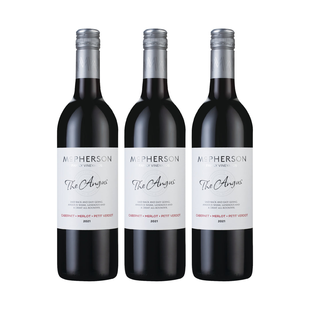 【加購】McPherson 'The Angus' Cabernet Merlot Petit Verdot 2021 3支