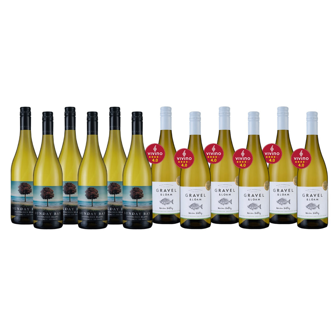 Sensational Marlborough Sauvignon Blancs 12btl