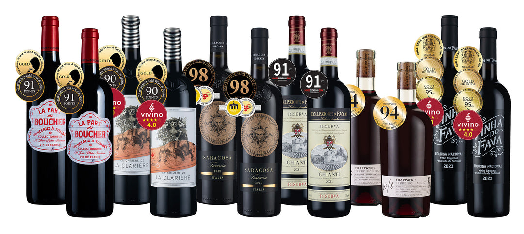 Top-Rated 90+ Reds 12btl + A1,500