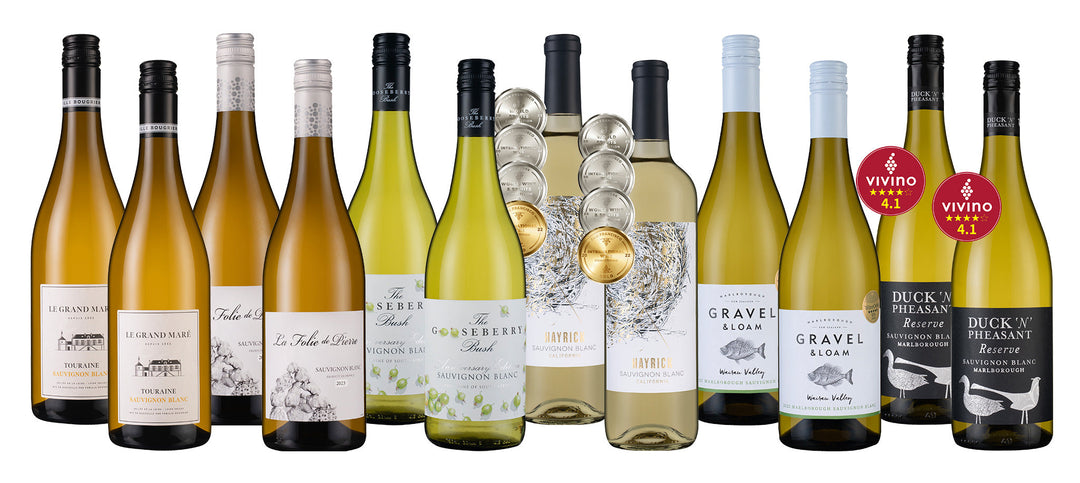 Mouthwatering Sauvignon Blancs 12btl + A1,500
