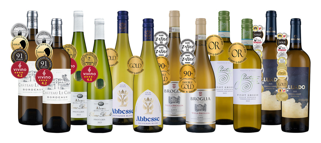 European Gold-Winning Whites 12btl + A1,500