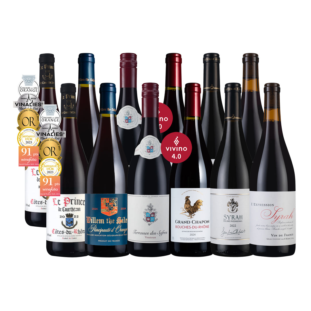 精品隆河美酒组12支