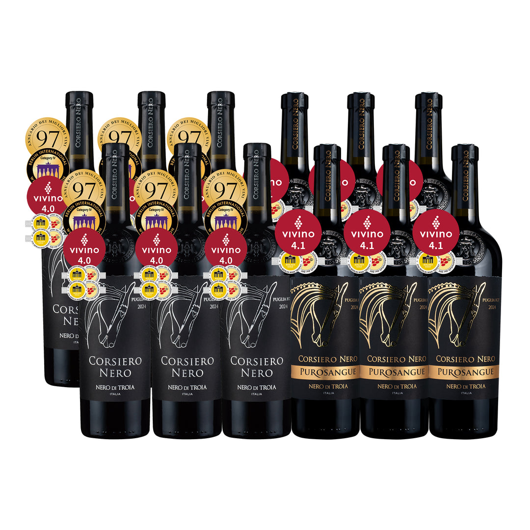 Corsiero Nero Duo 12btl