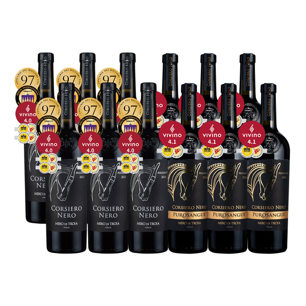 Corsiero Nero Duo 12btl