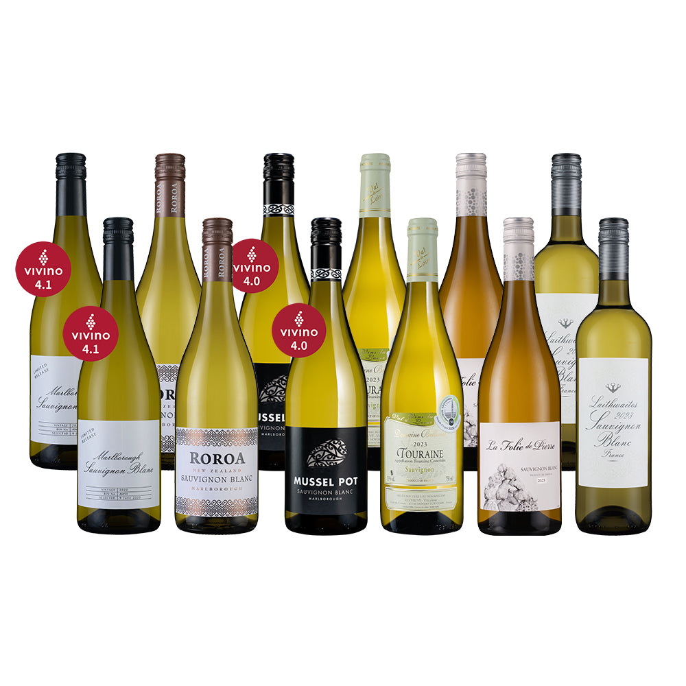 FR VS NZ Sauvignon Blancs 12btl