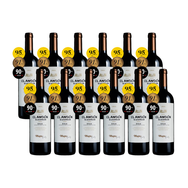 Muga El Andén de la Estación Rioja Crianza 2022 12btl