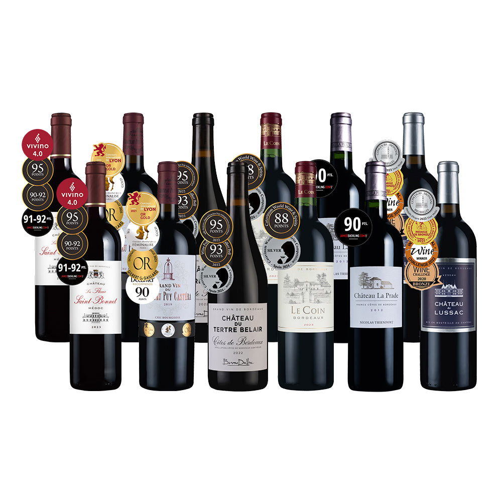 Awarded Bordeaux Collection 12Btl