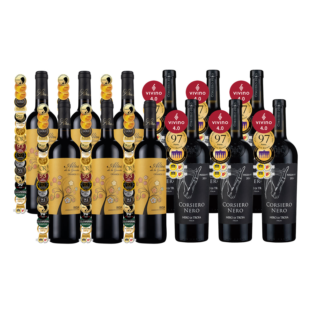 James Suckling VS Luca Maroni 90+ Best Buy 12btl