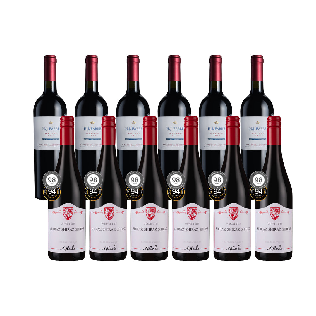 Malbec vs. Shiraz: The Bold Red Battle 12btl