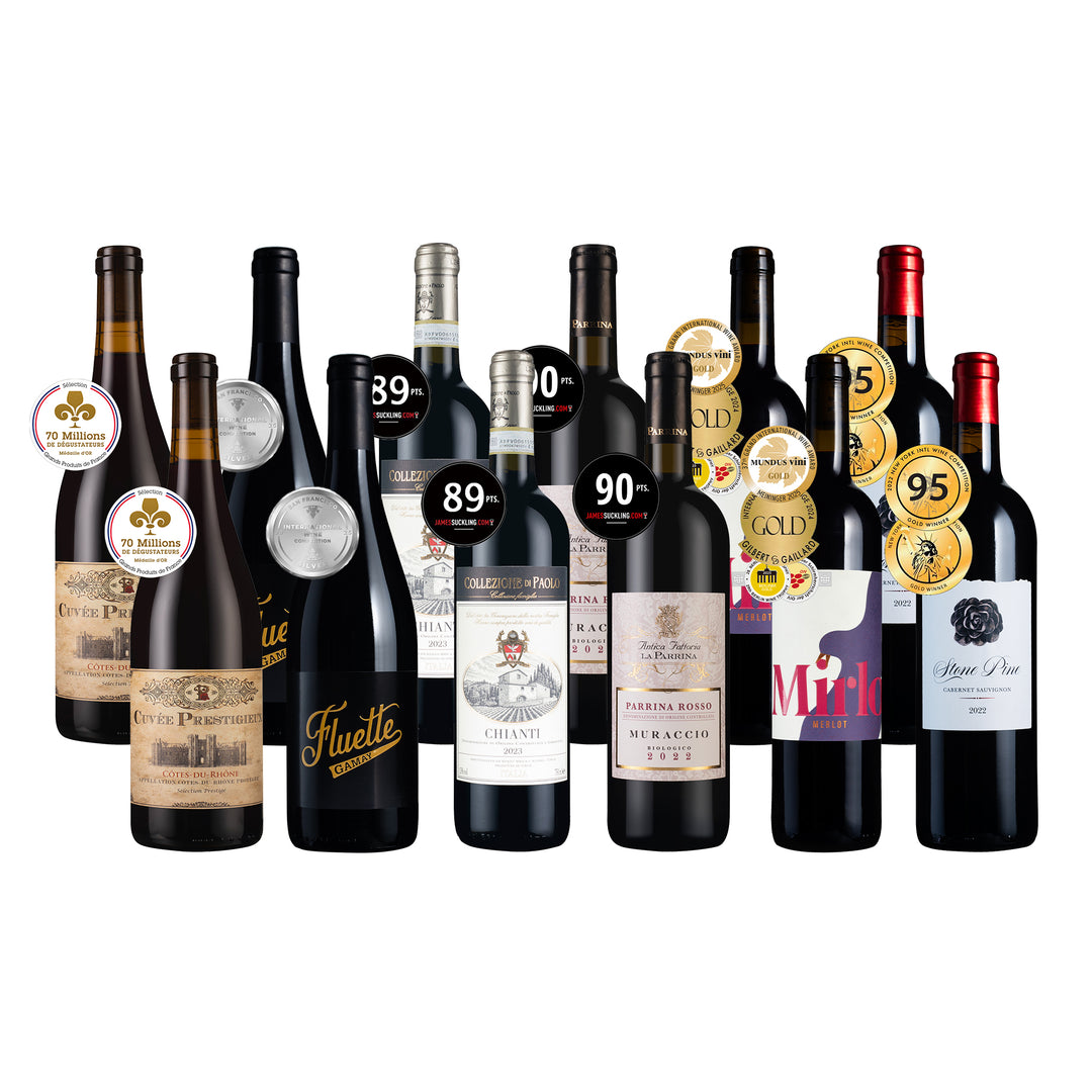 [9110] Awarded European Reds 12-btl (6 x 2)