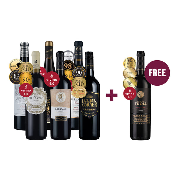 Most Re-Ordered Reds 6btl + 1 FREE