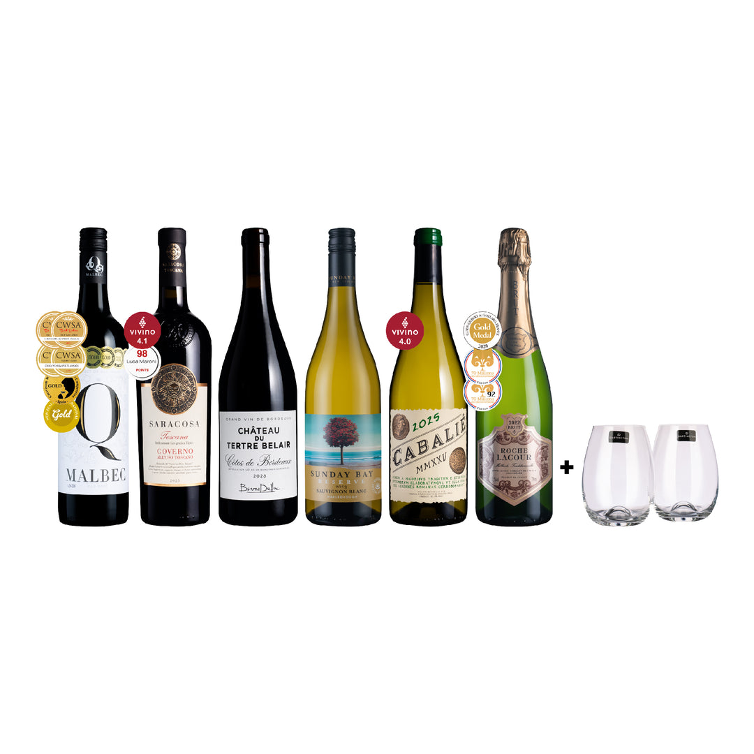 [HSBC Staff] Party Mix 6btl + FREE Glasses