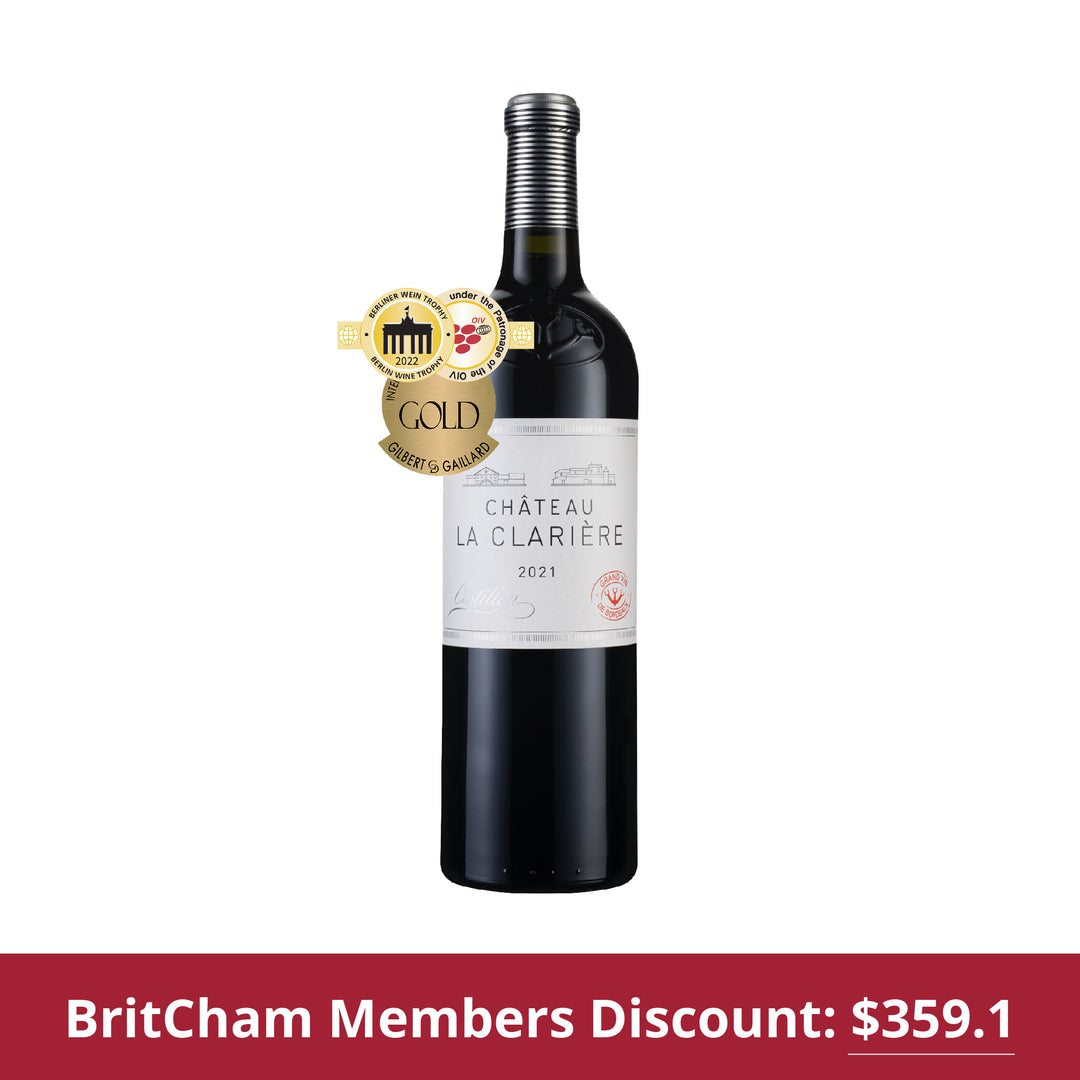[BritCham Exclusive] Château La Clarière 2021