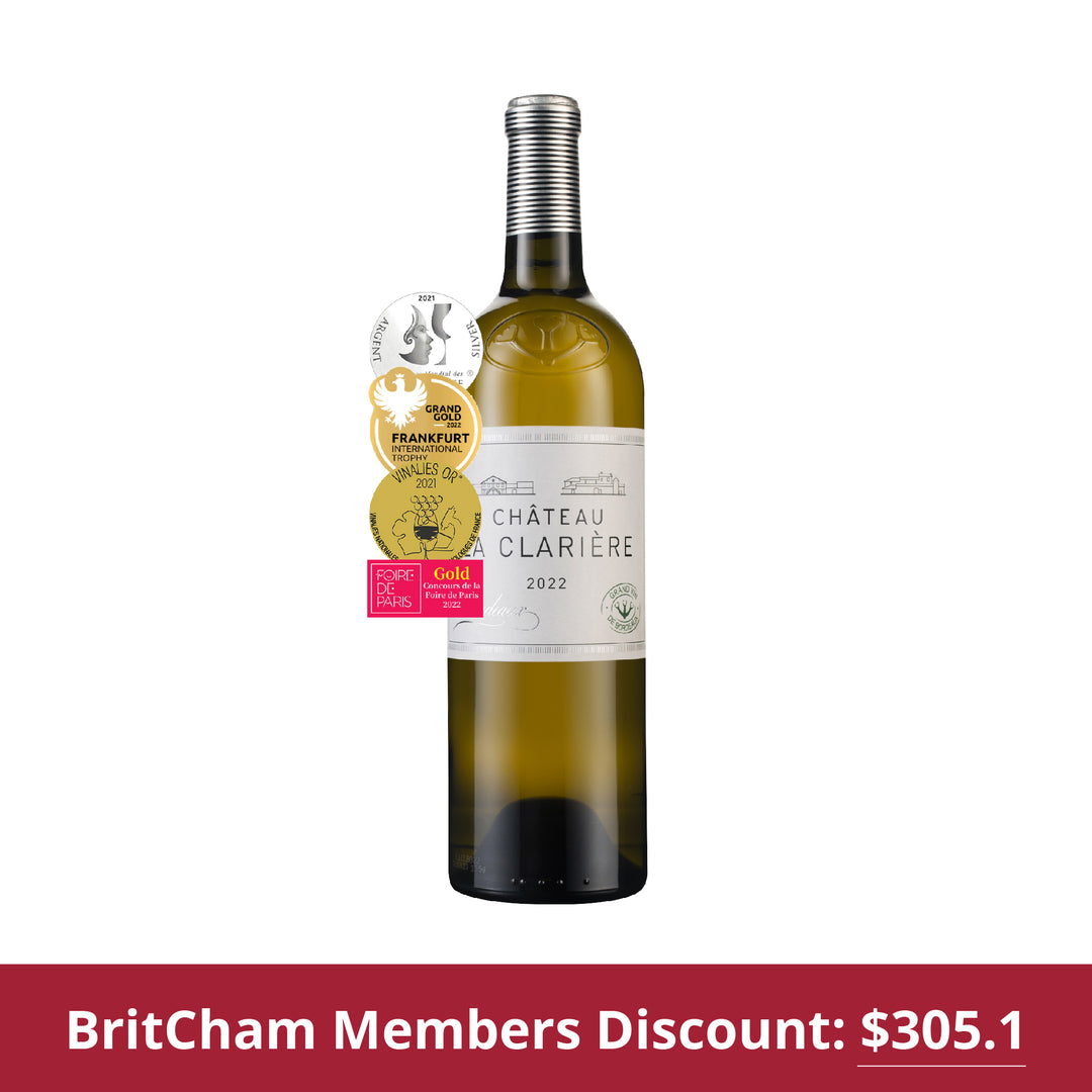 [香港英商会独家优惠]  Château La Clarière Blanc 2022