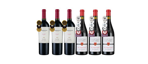 Robert Parker 90+ Points Reds Set 6btl