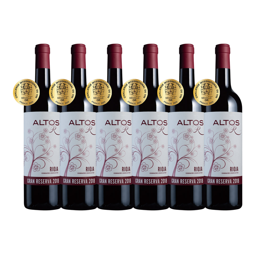 Altos R Gran Reserva Rioja 2018 6支