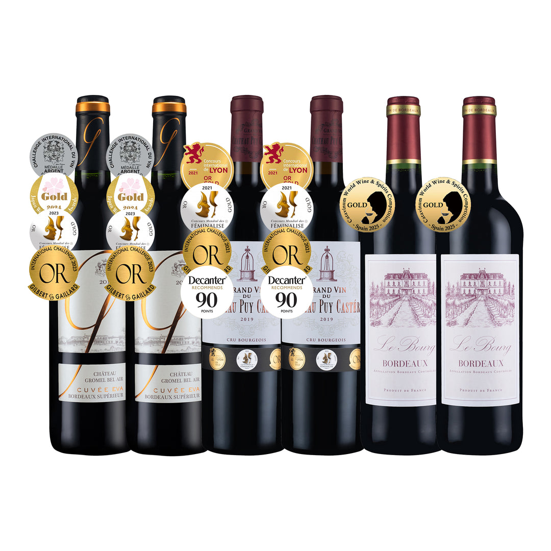 金奖波尔多之最6支