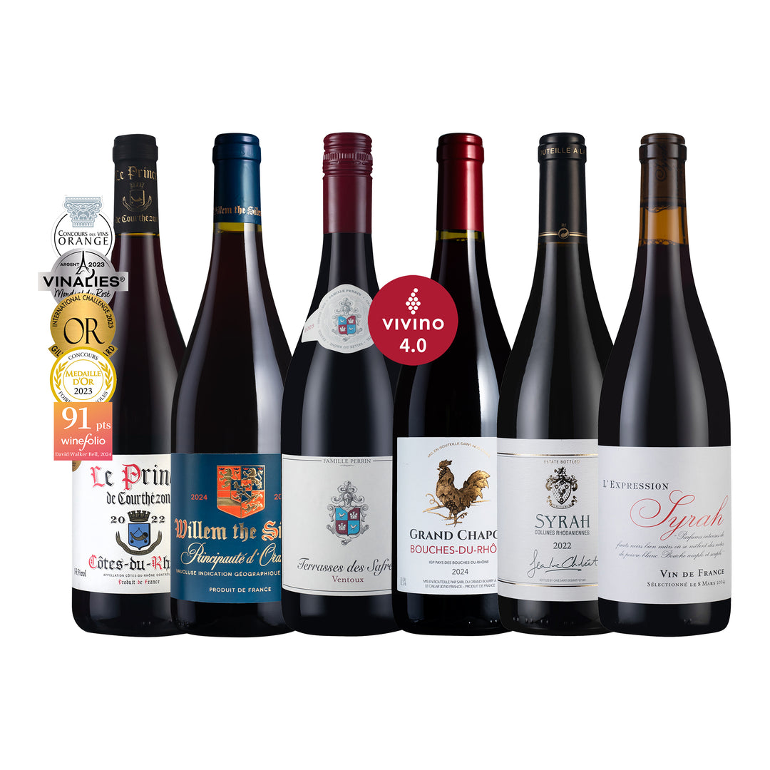 精品隆河美酒组6支