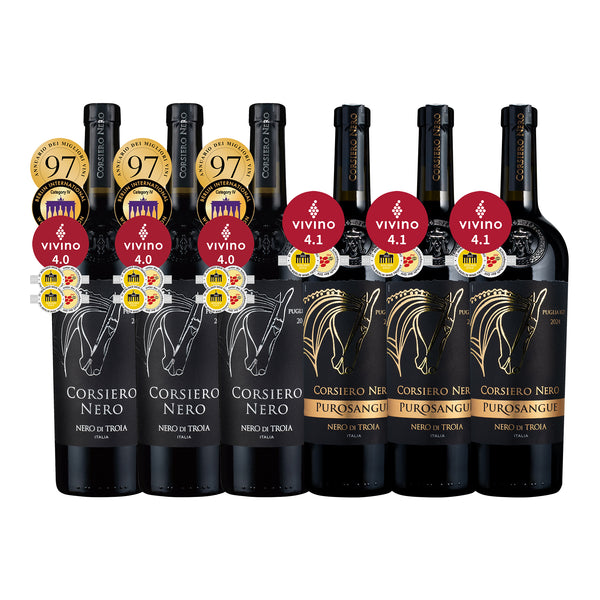 Corsiero Nero Duo 6btl