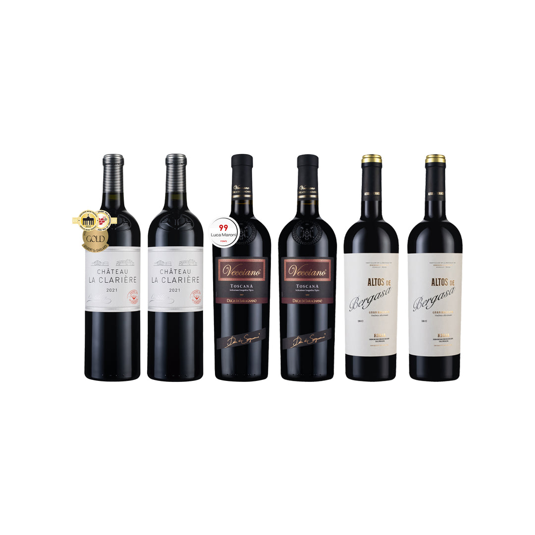 Connoisseur Reds Six 6btl