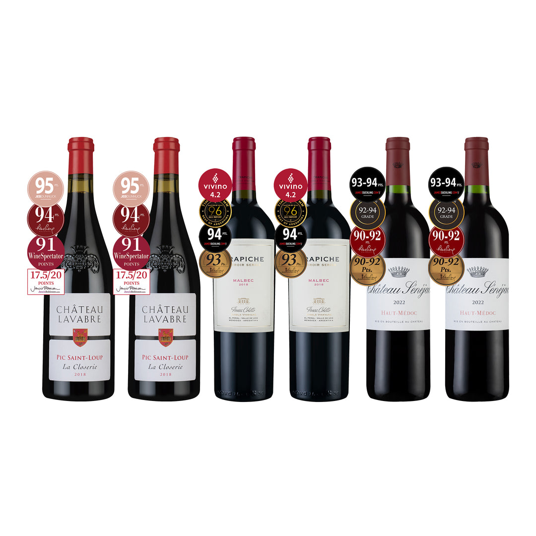 Robert Parker 90+ Points Rated Collection ６btl