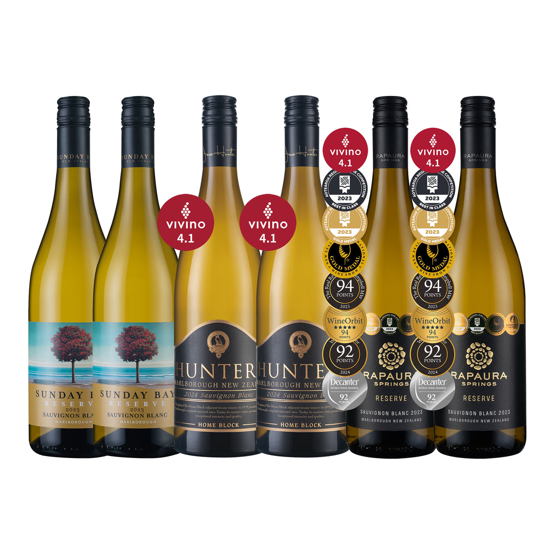 紐西蘭頂級Sauvignon Blanc白酒組6支