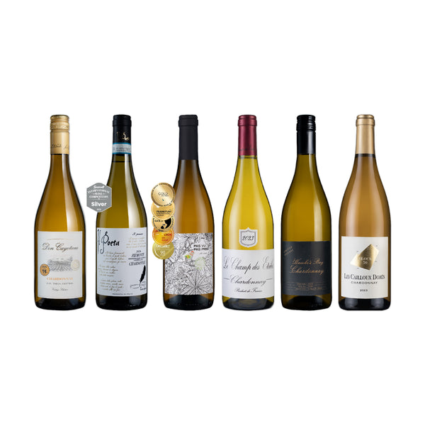 Oaked and Unoaked Chardonnay 6支