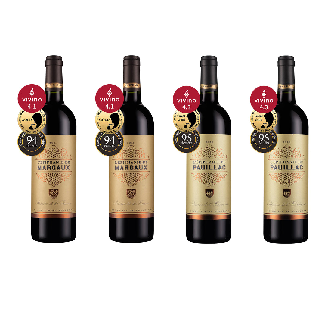 [新客户限定] 玛歌 vs 波雅克红酒4支